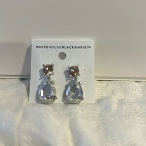 Brand new with tags , never been worn WHBM earrings